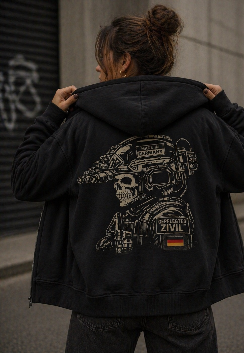 GEPFLEGTES ZIVIL™ | Vintage Heavy Hoodie | Tactical | Unisex