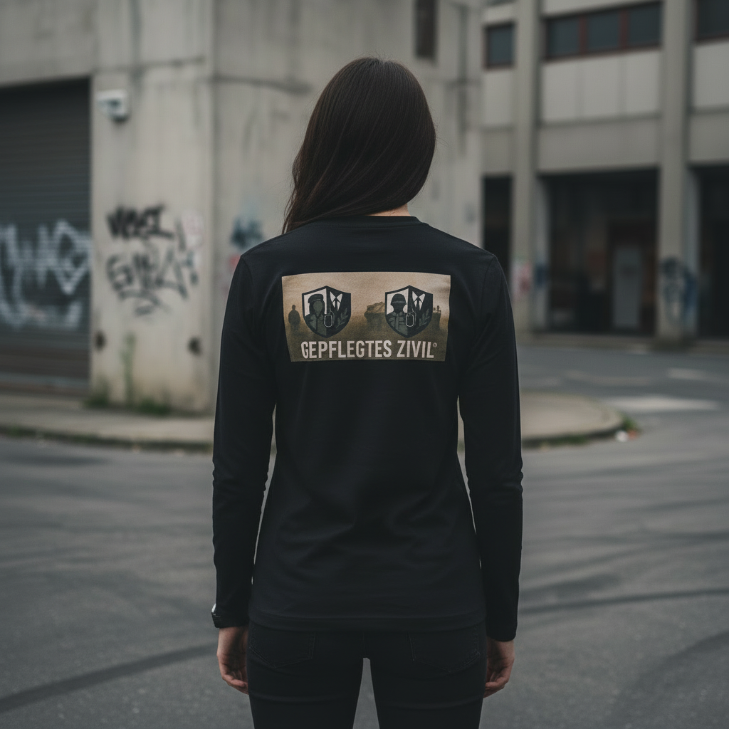 GEPFLEGTES ZIVIL™ | Unisex Long Sleeve | Backprint