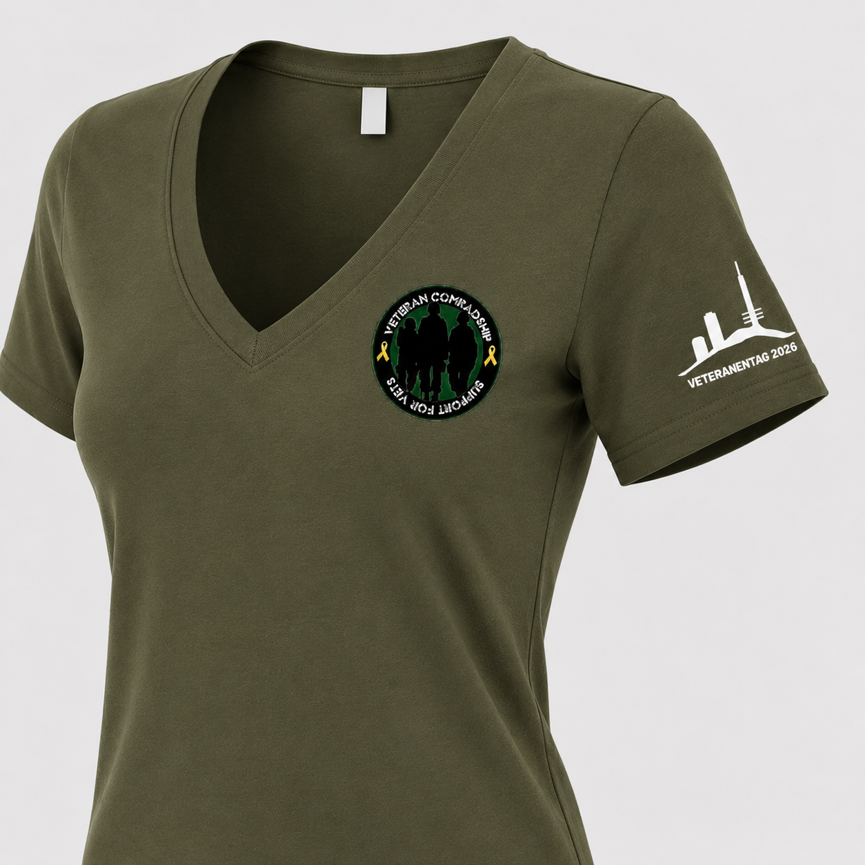 GEPFLEGTES ZIVIL™ | VETERAN COMRADSHIP 2026 Edition | T-Shirt Damen