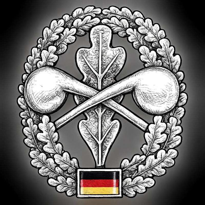 GEPFLEGTES ZIVIL™ | T-Shirt mit Truppenabzeichen
