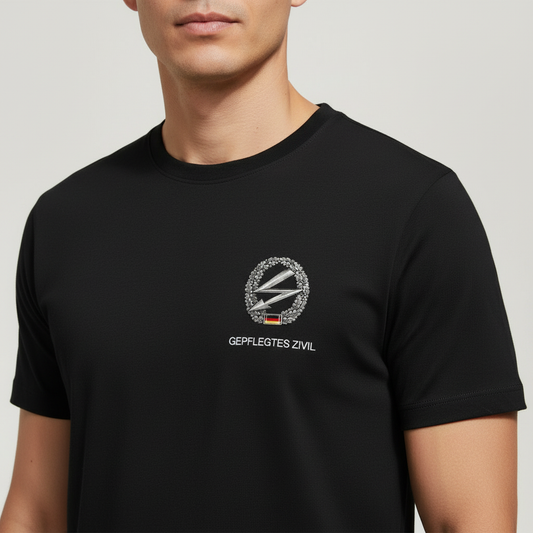 GEPFLEGTES ZIVIL™ | T-Shirt mit Truppenabzeichen