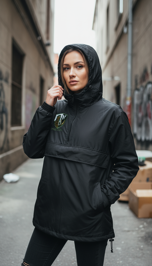 Gepflegtes Zivil™ | Windbreaker | Halber Front-Zipper