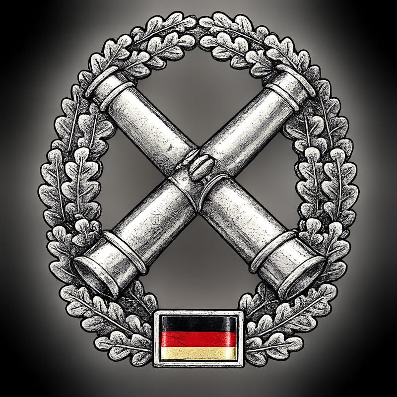 GEPFLEGTES ZIVIL™ | T-Shirt mit Truppenabzeichen