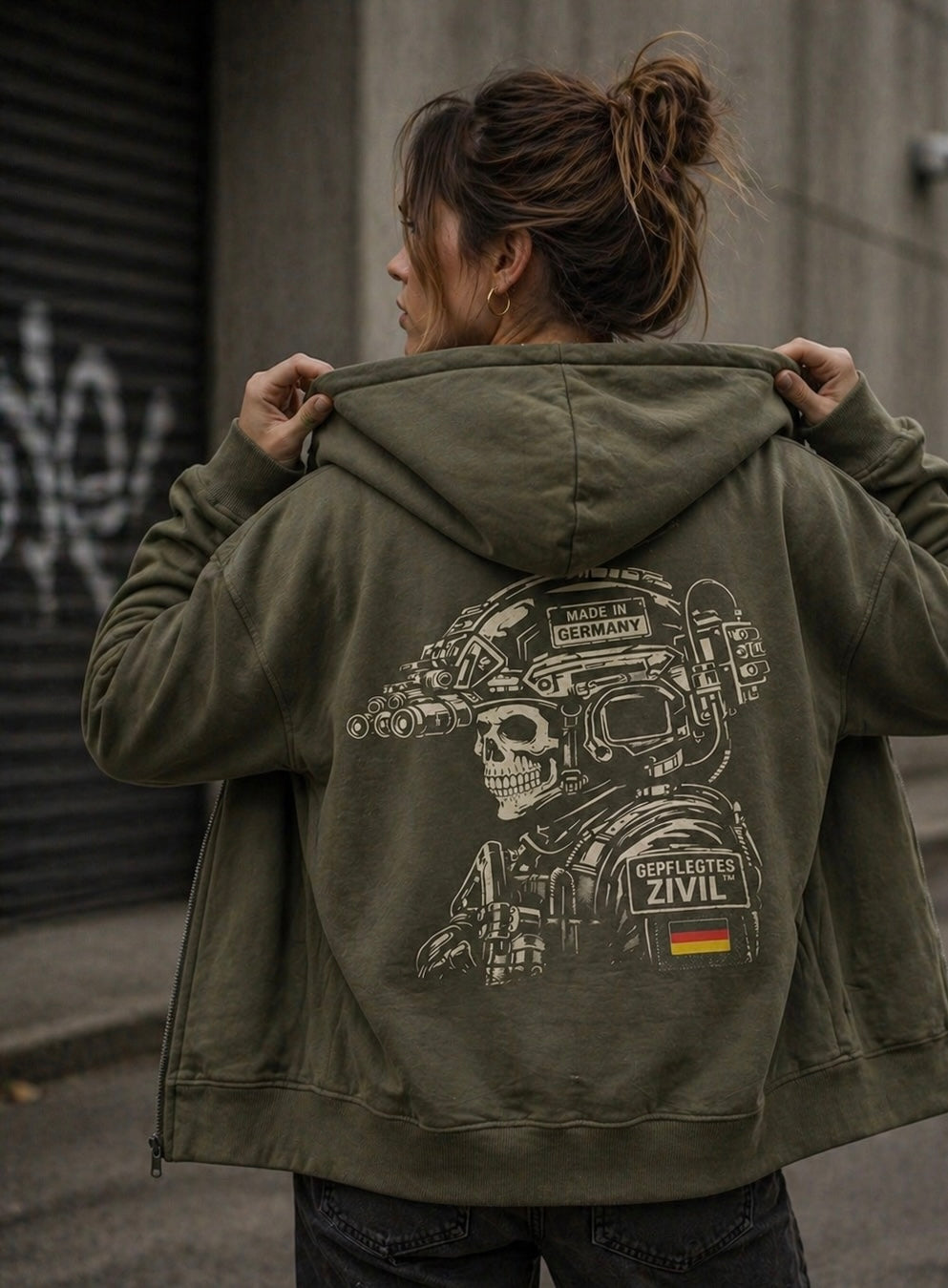 GEPFLEGTES ZIVIL™ | Vintage Heavy Hoodie | Tactical | Unisex