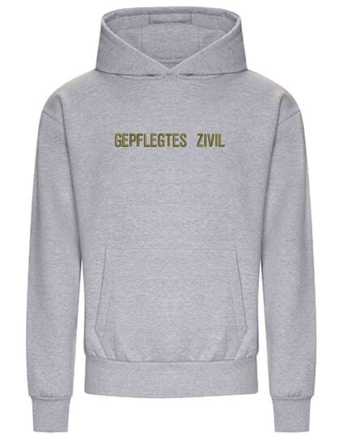 Gepflegtes Zivil™ | Unisex Heavyweight Signature Hoodie mit cleanem Schriftzug