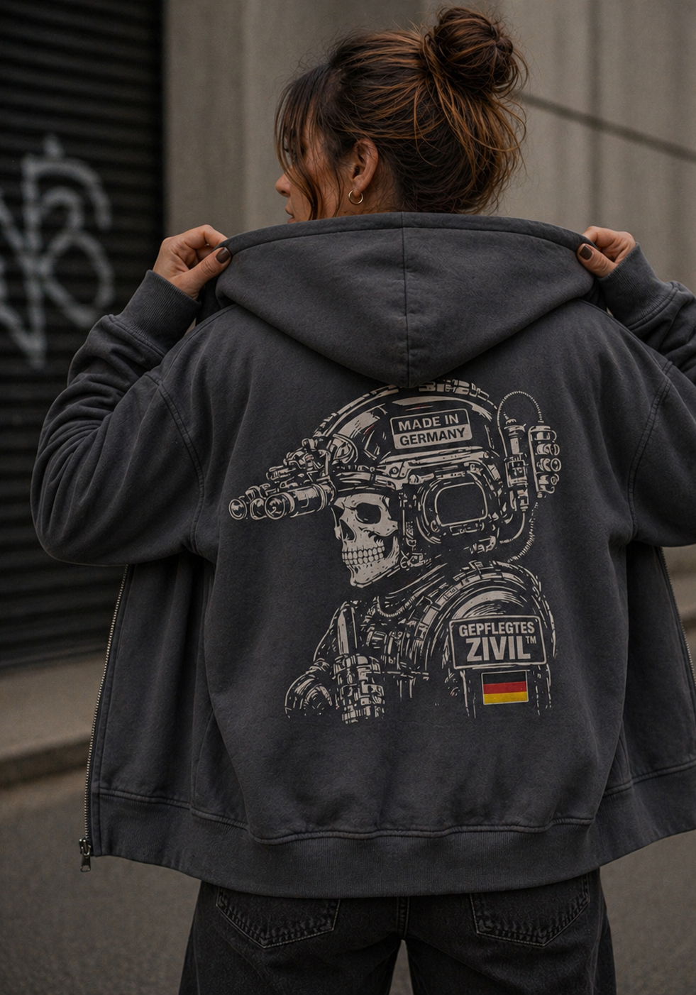 GEPFLEGTES ZIVIL™ | Vintage Heavy Hoodie | Tactical | Unisex