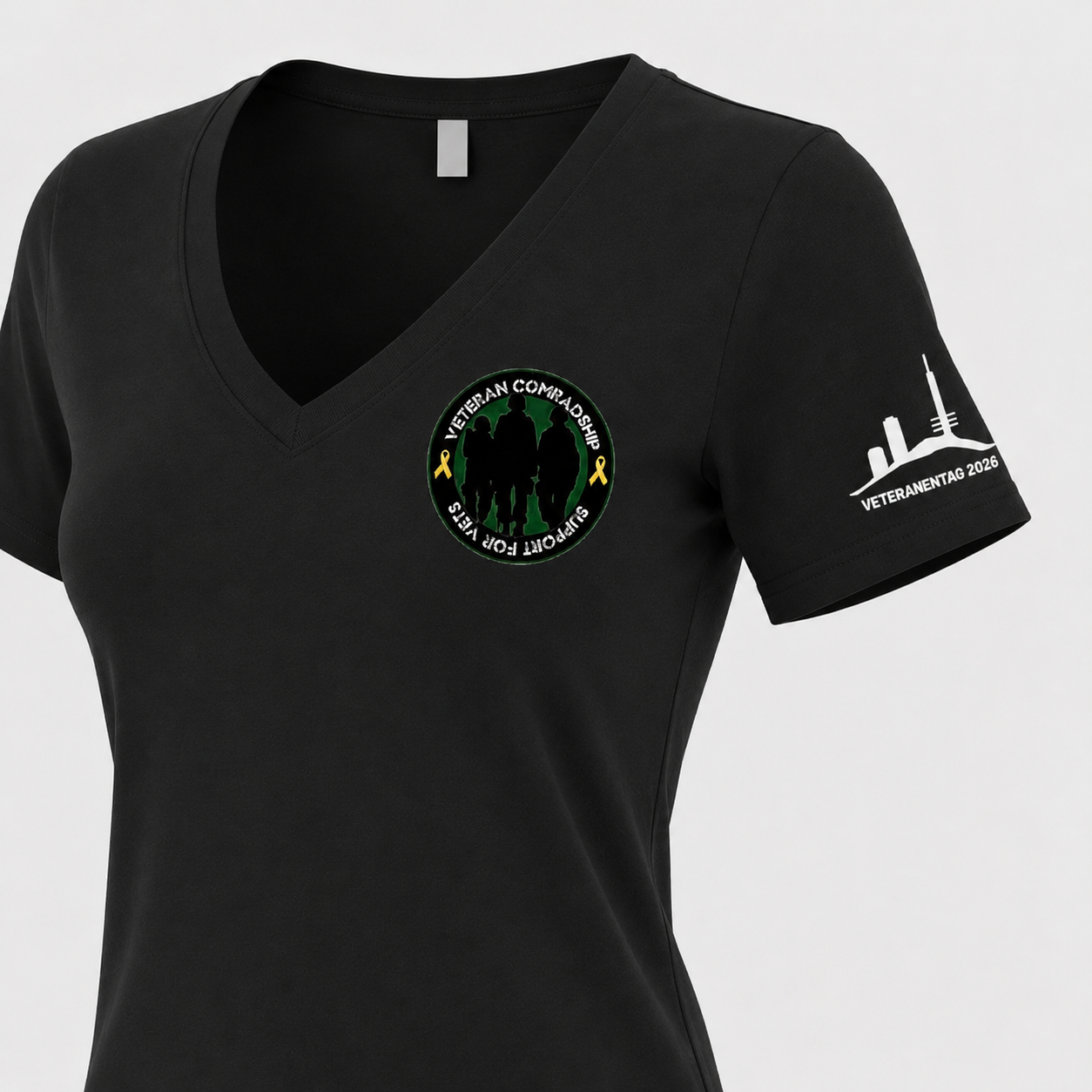 GEPFLEGTES ZIVIL™ | VETERAN COMRADSHIP 2026 Edition | T-Shirt Damen
