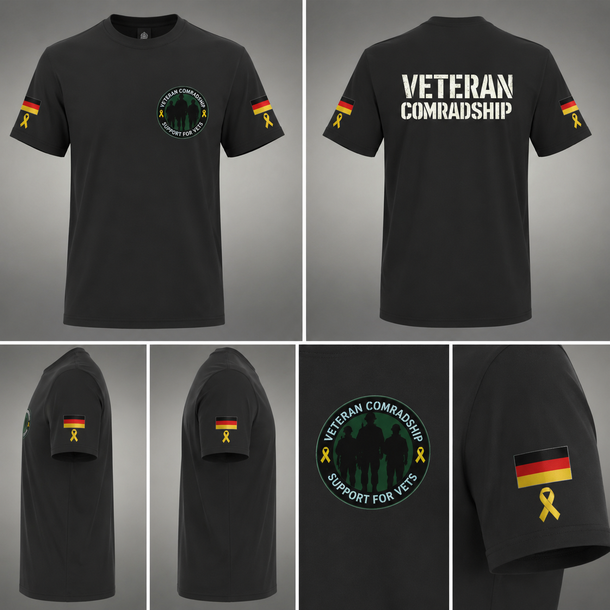 GEPFLEGTES ZIVIL™ | VETERAN COMRADSHIP Sport Edition | T-Shirt