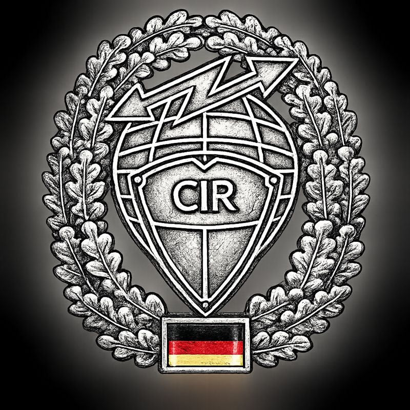 GEPFLEGTES ZIVIL™ | T-Shirt mit Truppenabzeichen