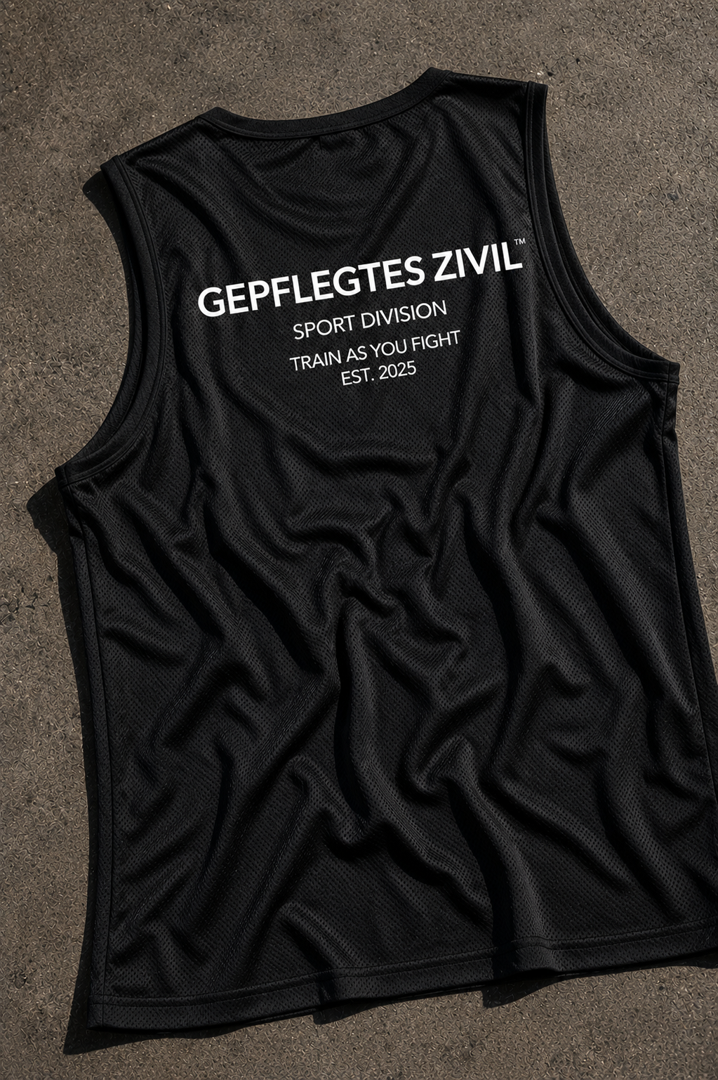 GEPFLEGTES ZIVIL™ |SPORT DIVISION | Unisex Tanktop | Atmungsaktiv