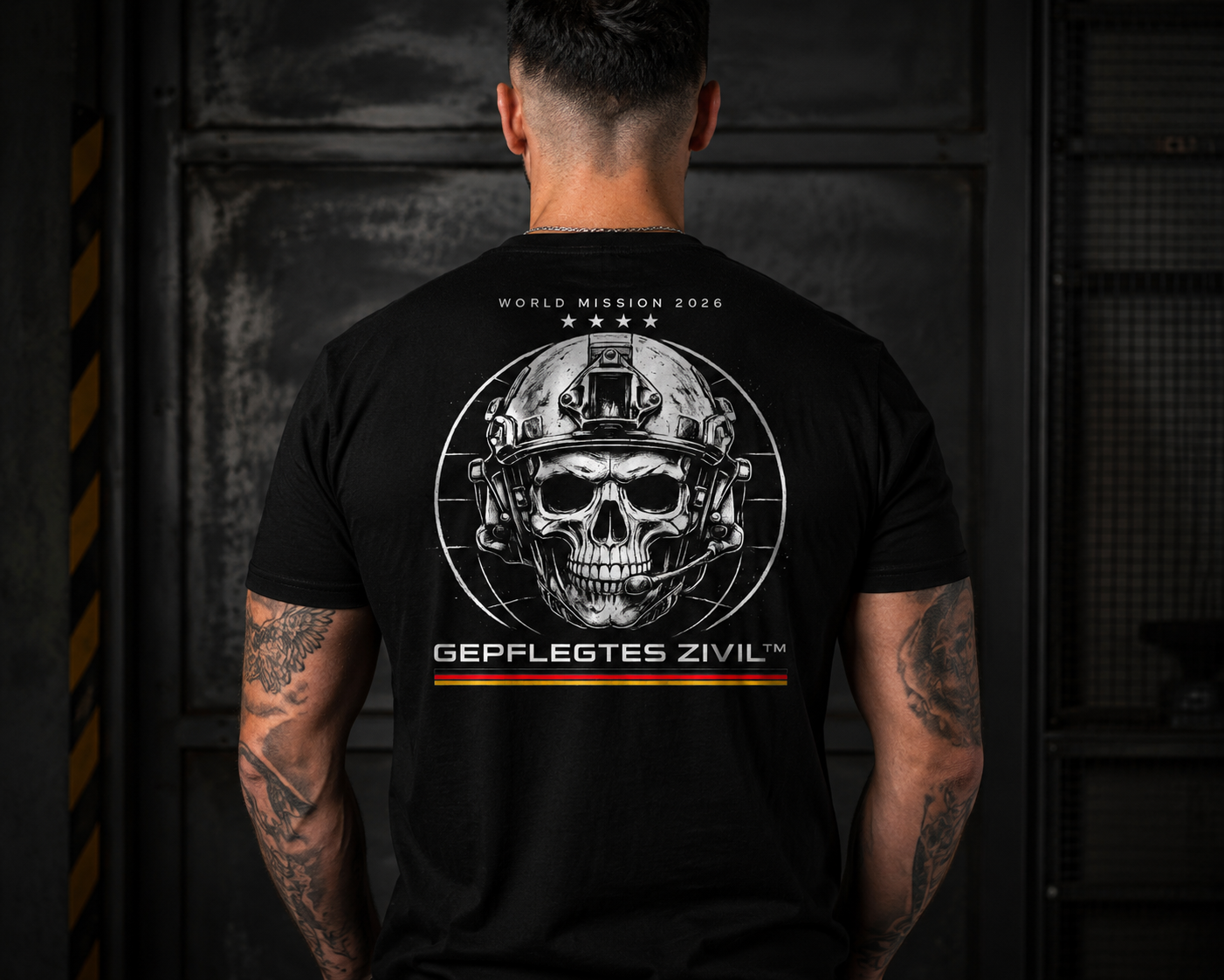 GEPFLEGTES ZIVIL™ | WORLD MISSION 2026 LIMITED EDITION | Unisex T-Shirt