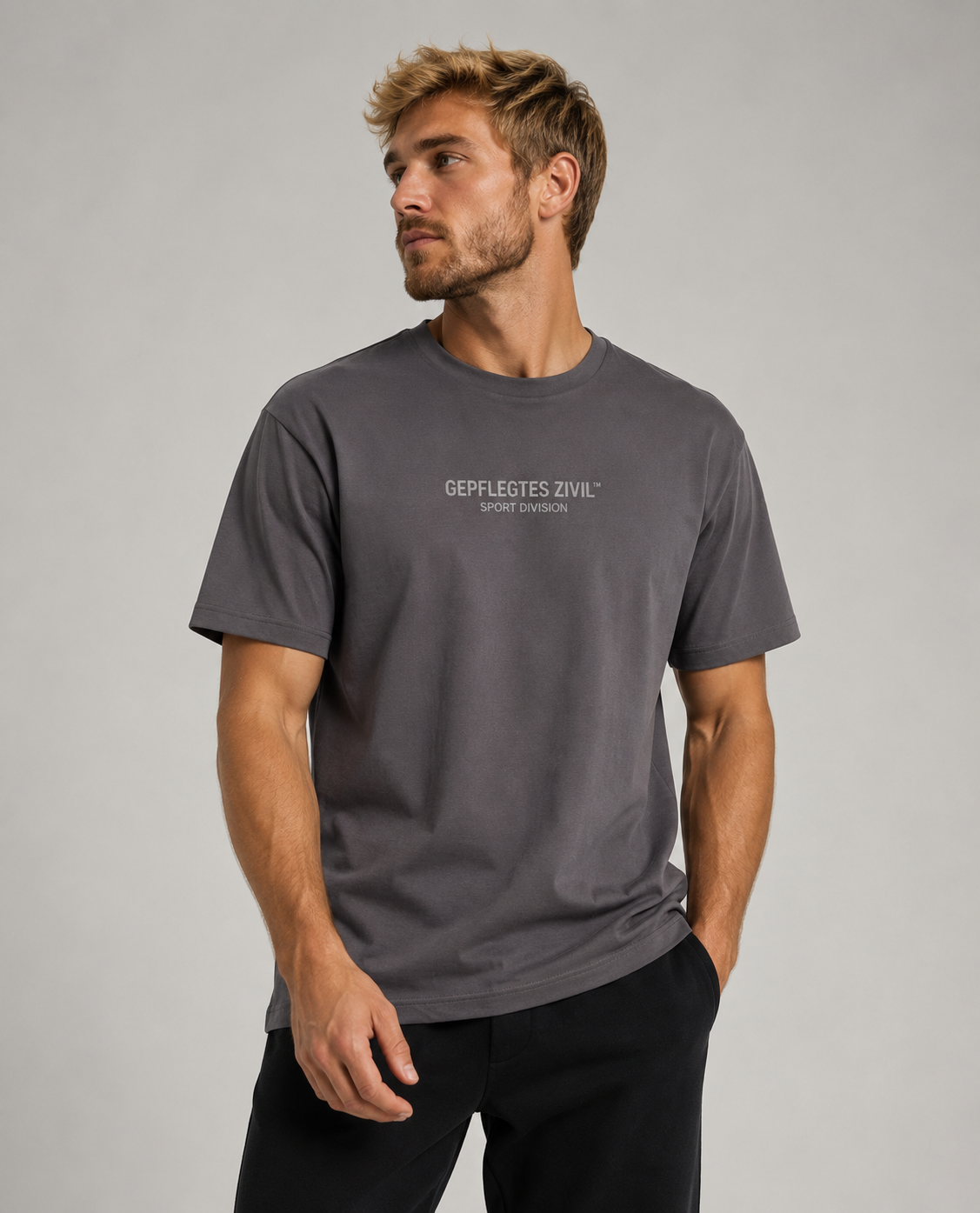 GEPFLEGTES ZIVIL™ |SPORT DIVISION | Loose Fit T-Shirt Unisex
