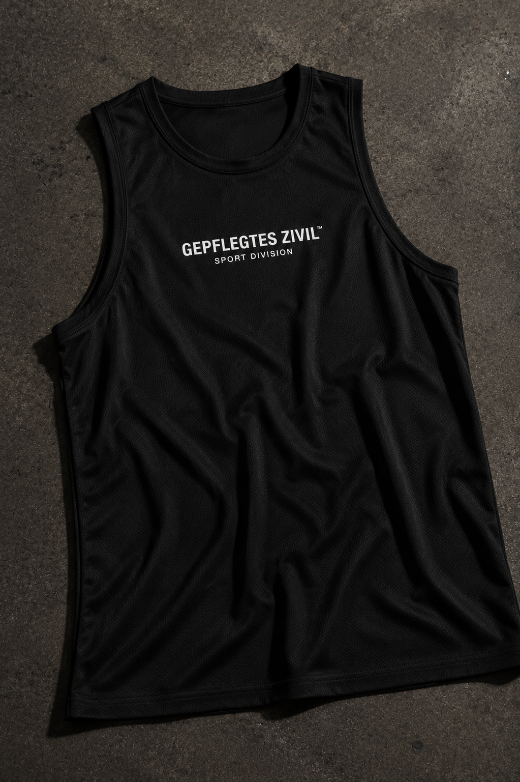 GEPFLEGTES ZIVIL™ |SPORT DIVISION | Unisex Tanktop | Atmungsaktiv