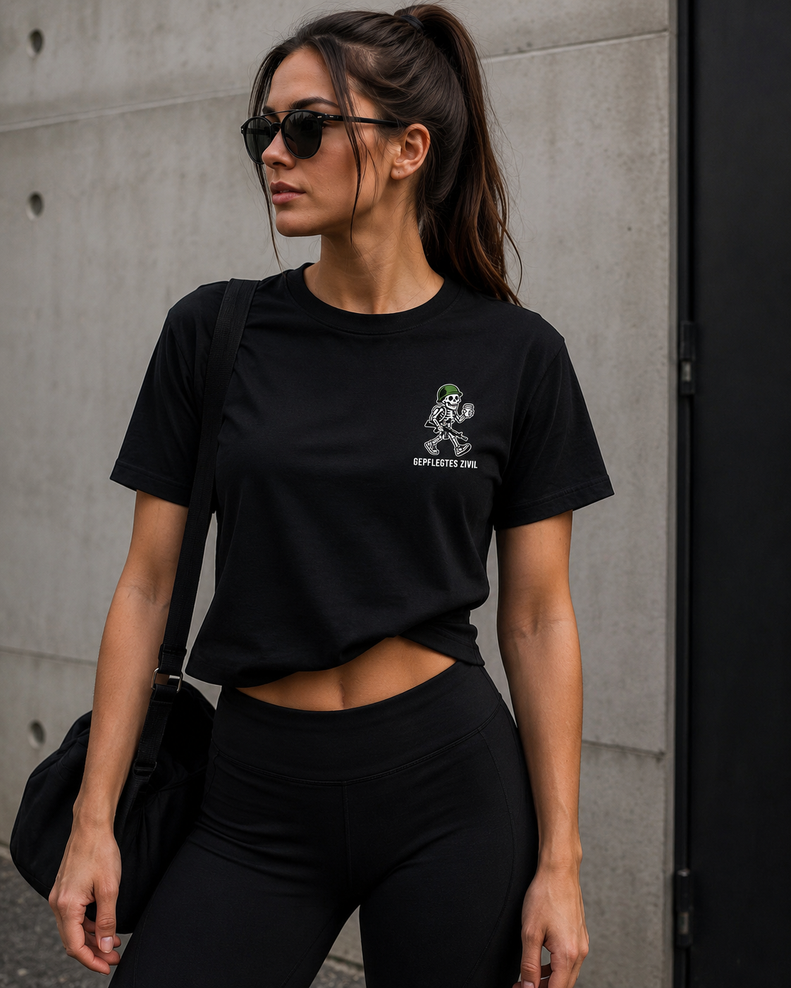 GEPFLEGTES ZIVIL™ | BUT FIRST COFFEE| Unisex T-Shirt