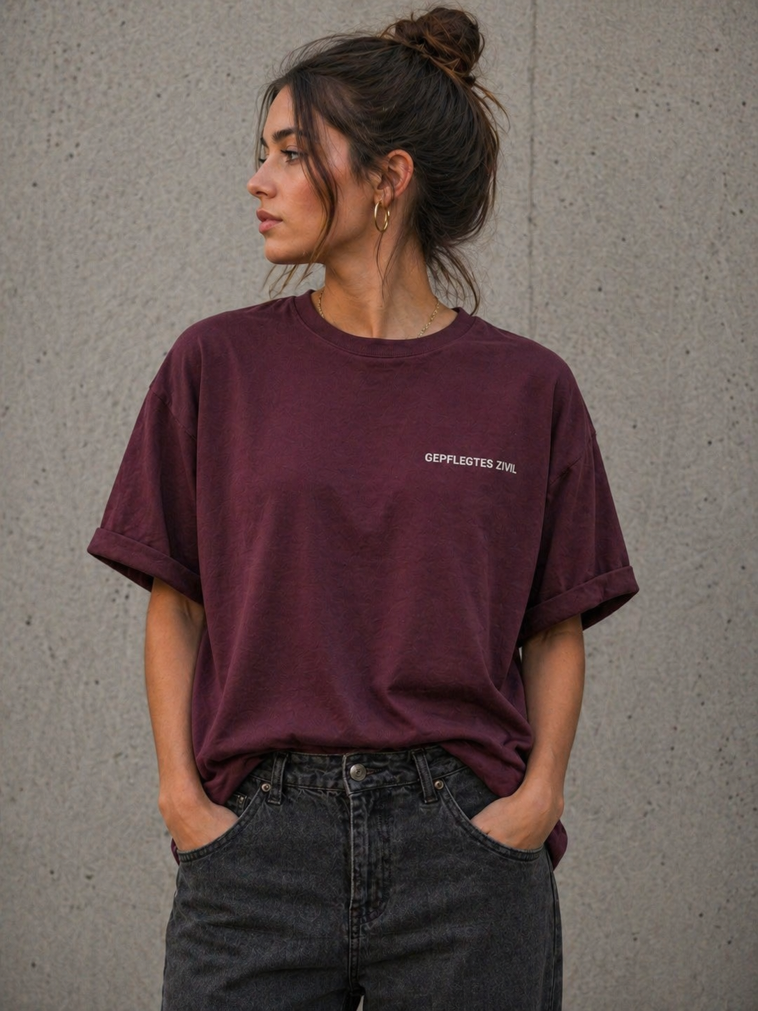 GEPFLEGTES ZIVIL™ | Oversize T-Shirt mit schweren Stoff|  Tactical | Unisex