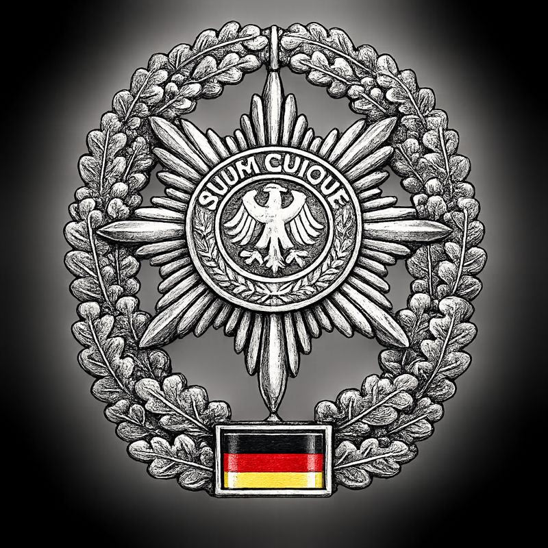 GEPFLEGTES ZIVIL™ | T-Shirt mit Truppenabzeichen