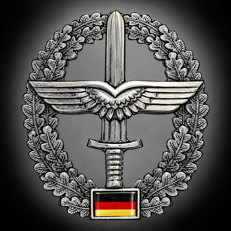 GEPFLEGTES ZIVIL™ | T-Shirt mit Truppenabzeichen