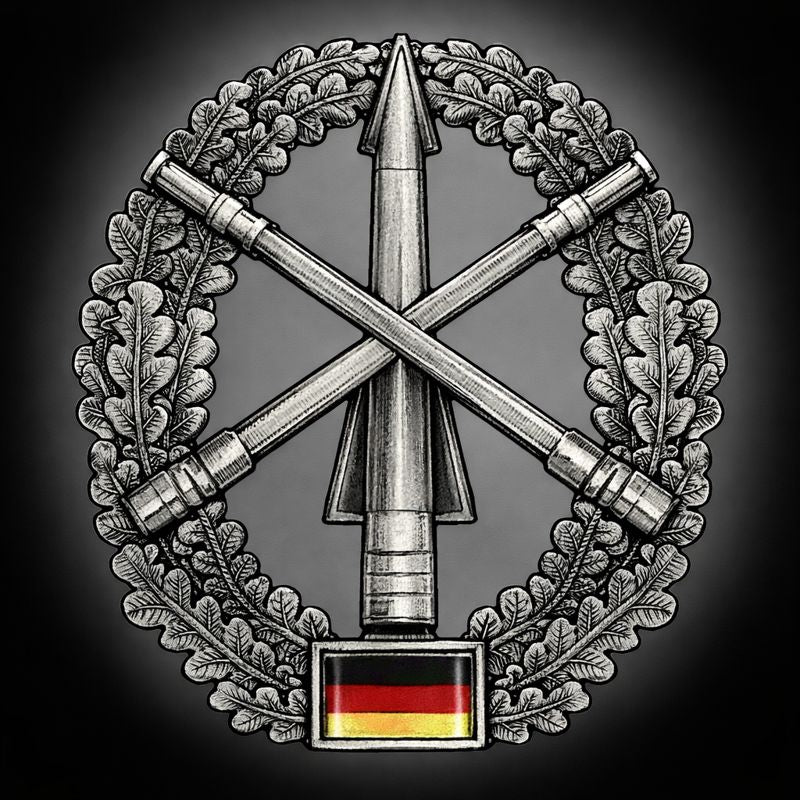 GEPFLEGTES ZIVIL™ | T-Shirt mit Truppenabzeichen