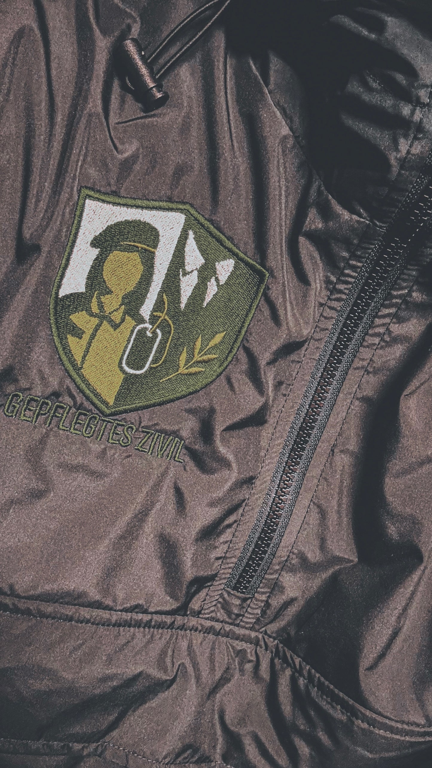 Gepflegtes Zivil™ | Windbreaker | Halber Front-Zipper