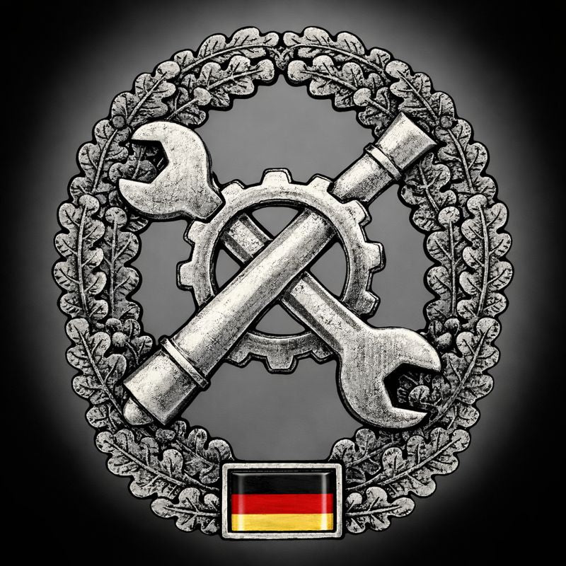 GEPFLEGTES ZIVIL™ | T-Shirt mit Truppenabzeichen