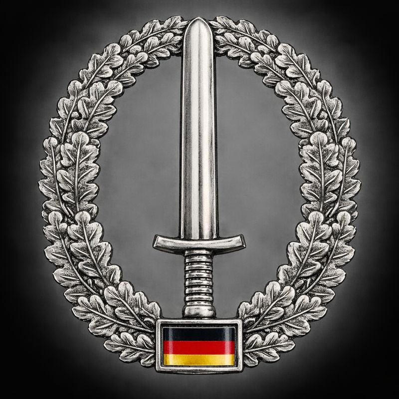 GEPFLEGTES ZIVIL™ | T-Shirt mit Truppenabzeichen