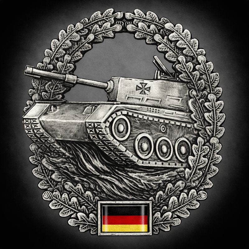 GEPFLEGTES ZIVIL™ | T-Shirt mit Truppenabzeichen