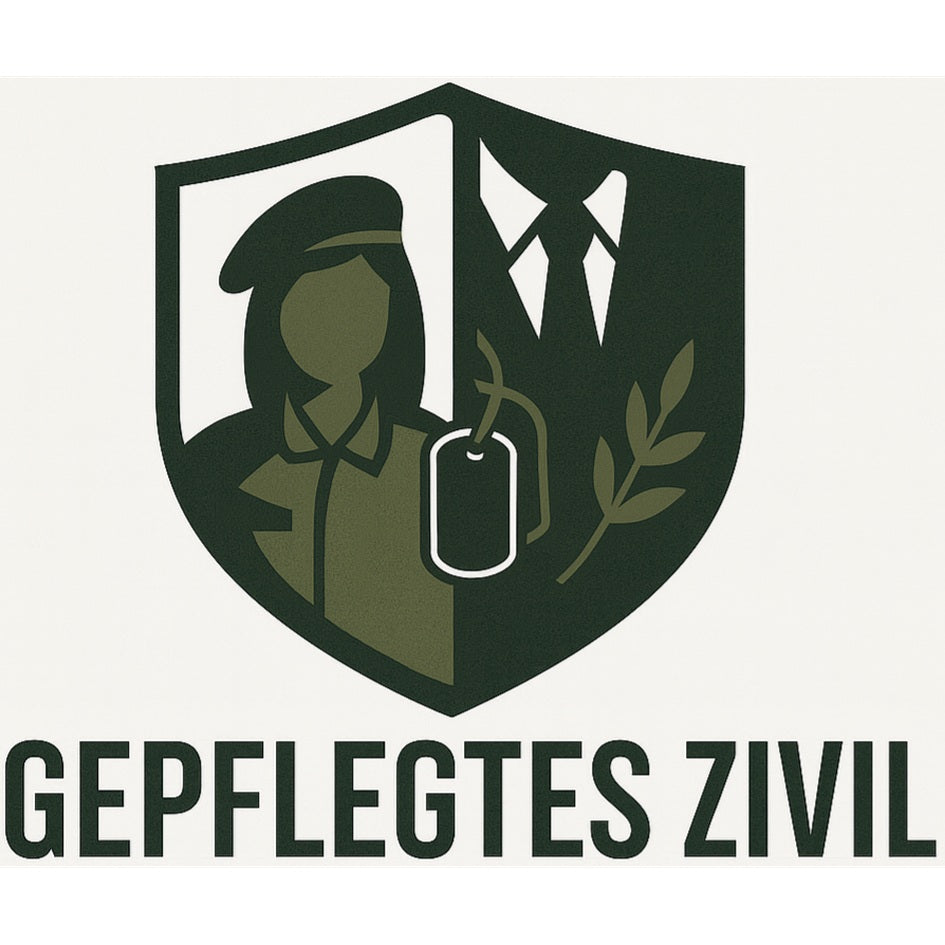 GEPFLEGTES ZIVIL™ | T-Shirt Wappen | Unisex